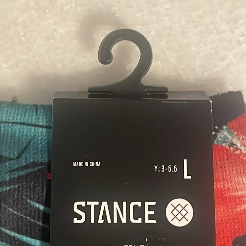 Stance Kids Wade Collection Tropical Floral Crew Socks New Size Youth 3-5.5